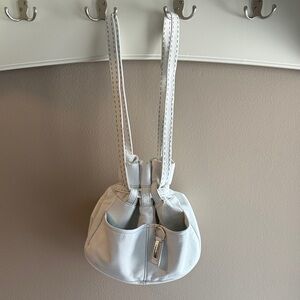 White  Antonio Melani Bucket Bag
